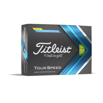 Titleist Tour Speed 2022 Gelb 1 Dutzend