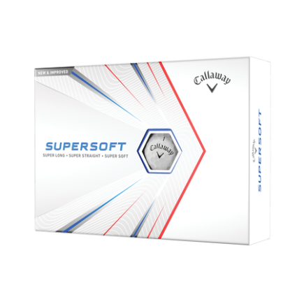 Callaway Supersoft Golfball weiß
