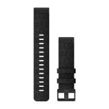 Garmin QUICKFIT Armband Nylon schwarz meliert für S60/S62