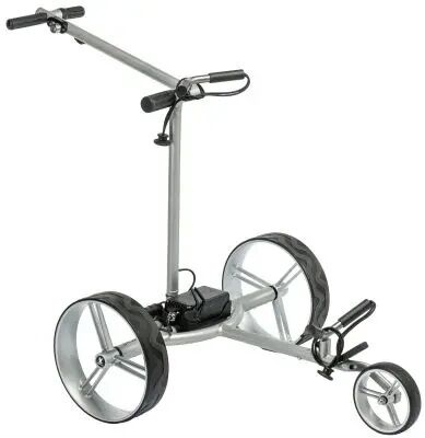 Elektro Golftrolley X-Flat Silber 