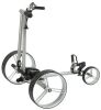 Elektro Golftrolley X-Flat Silber 