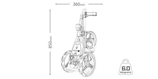 Motocaddy Z1 Push Trolley